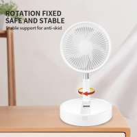 Portable Table Stand Hand Fans Electric Charging Desk Fan